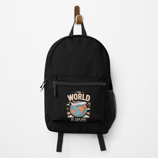 Item preview, The World Is Too Big to Stay Home designed and sold by jkrphoto.