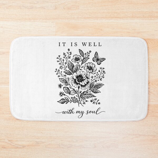 Item preview, It Is Well With My Soul Floral  designed and sold by jimmyneo.
