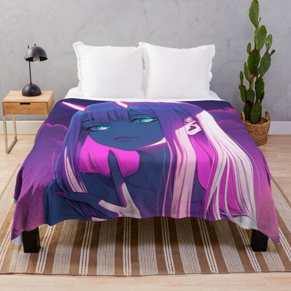 Item preview, Neon Pink Demon Girl – Cyberpunk Anime Fantasy Aesthetic designed and sold by Dyan4.