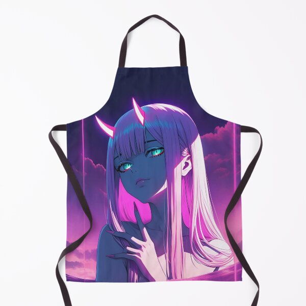 Item preview, Neon Pink Demon Girl – Cyberpunk Anime Fantasy Aesthetic designed and sold by Dyan4.