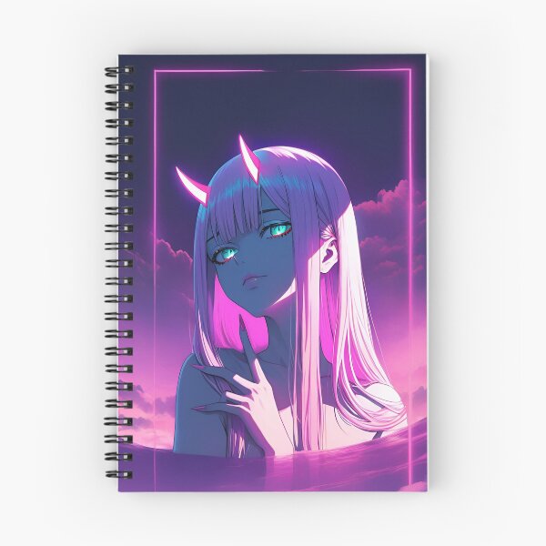 Item preview, Neon Pink Demon Girl – Cyberpunk Anime Fantasy Aesthetic designed and sold by Dyan4.