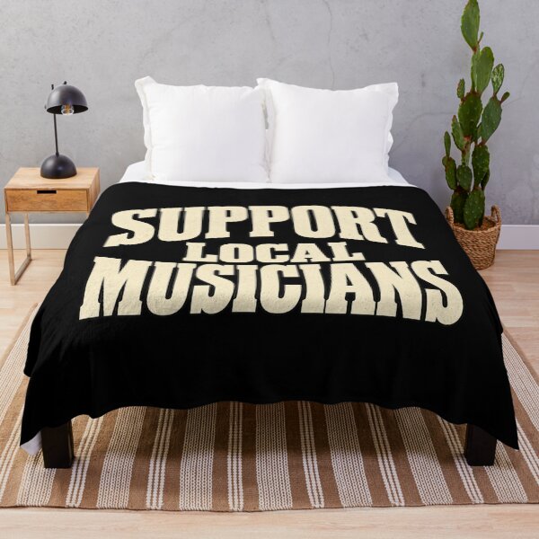 Item preview, Support Local Musicians Graphic T-Shirt – Music Lover Gift, Live Music Graphic designed and sold by Trendably.