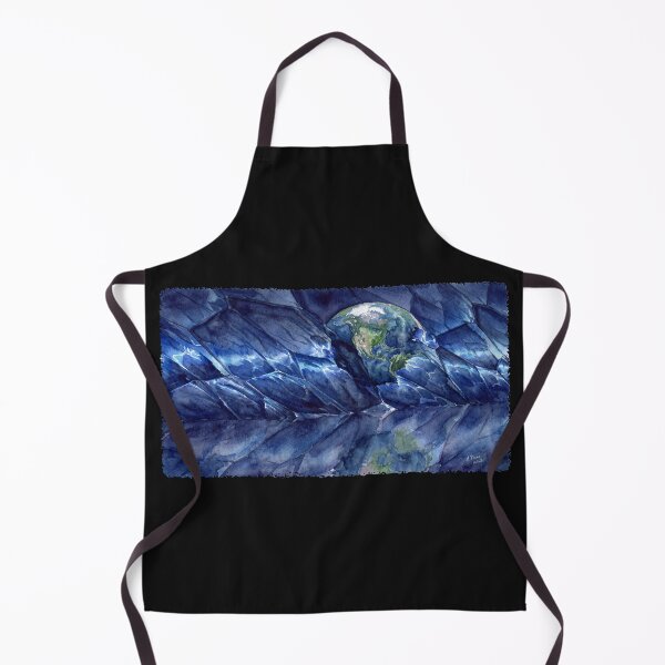Item preview, Planet Earth Amidst Abstract Waves designed and sold by CentauriArt.