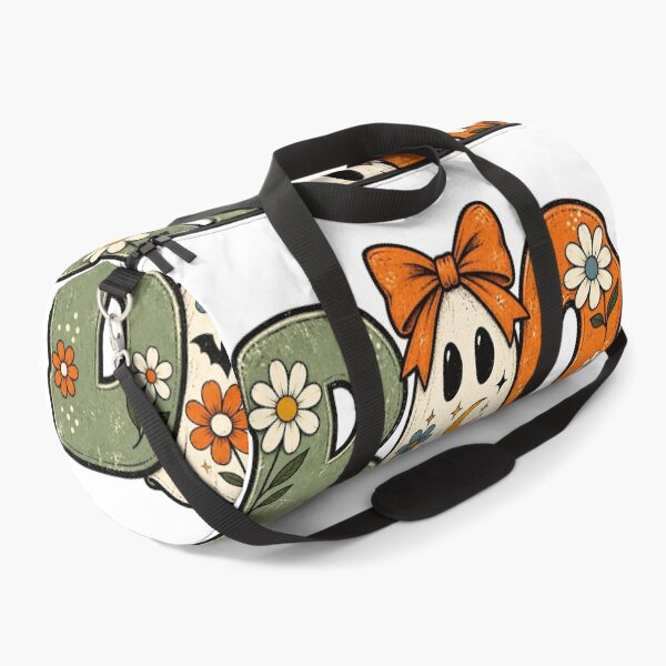 Item preview, BOO Floral Ghost Retro Coquette Halloween Typography Art designed and sold by DesignArtist.ia.