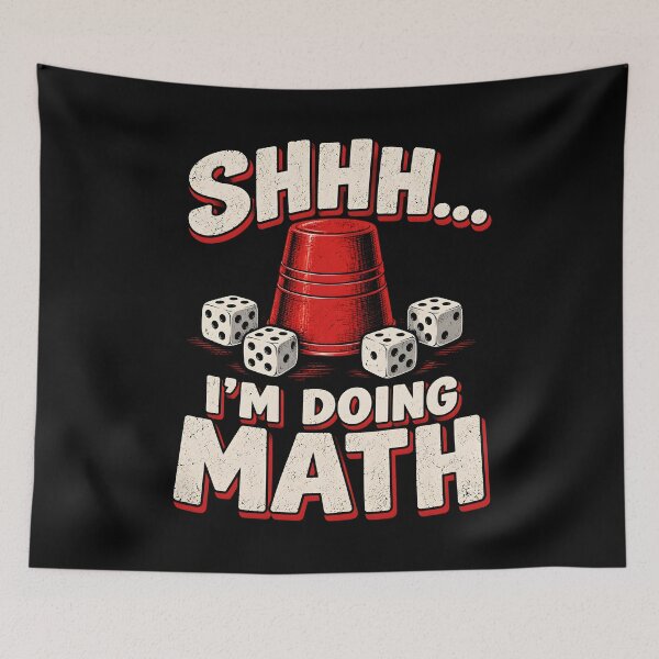 Item preview, I'm Doing Math Yahtzee Game designed and sold by a-turner-paint.