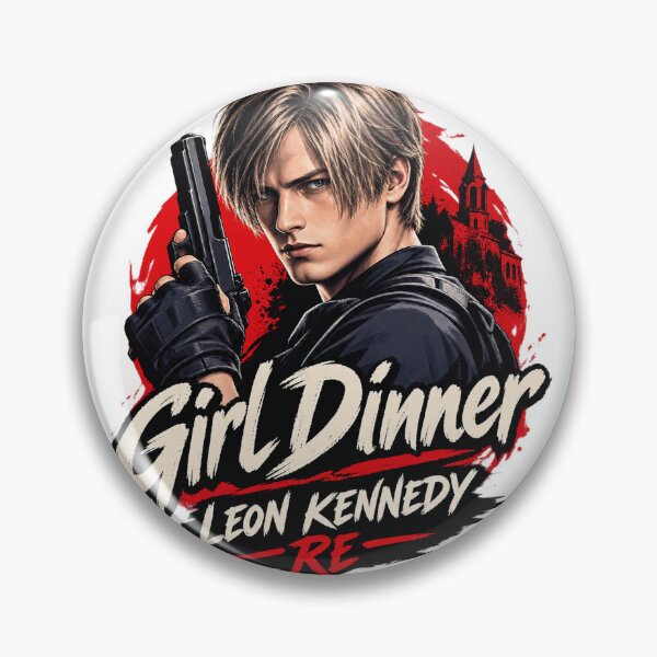 Item preview, Girl Dinner Inspired by Leon Kennedy - Fun and Unique Design designed and sold by X7Shop.