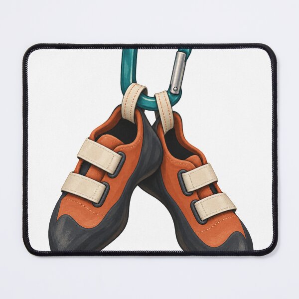 Item preview, Climbing Shoes and Carabiner designed and sold by GraphycoPublish.