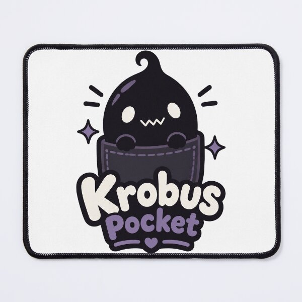 Item preview, Krobus Pocket Design Inspired by Video Game Character Art designed and sold by BrattyCatty.