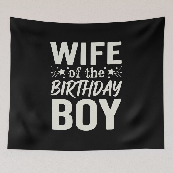 Item preview, Wife of the Birthday Boy Matching Family Bday Party Wife T-Shirt – Birthday Wife Gift, Family Party Graphic designed and sold by Trendably.