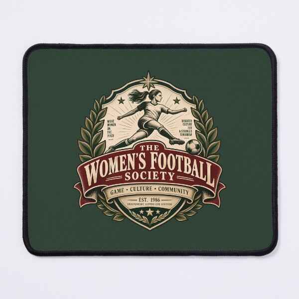 Item preview, Women’s Football Society Vintage Emblem designed and sold by goldzilla.studio.