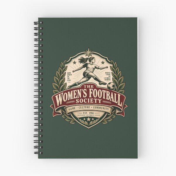 Item preview, Women’s Football Society Vintage Emblem designed and sold by goldzilla.studio.