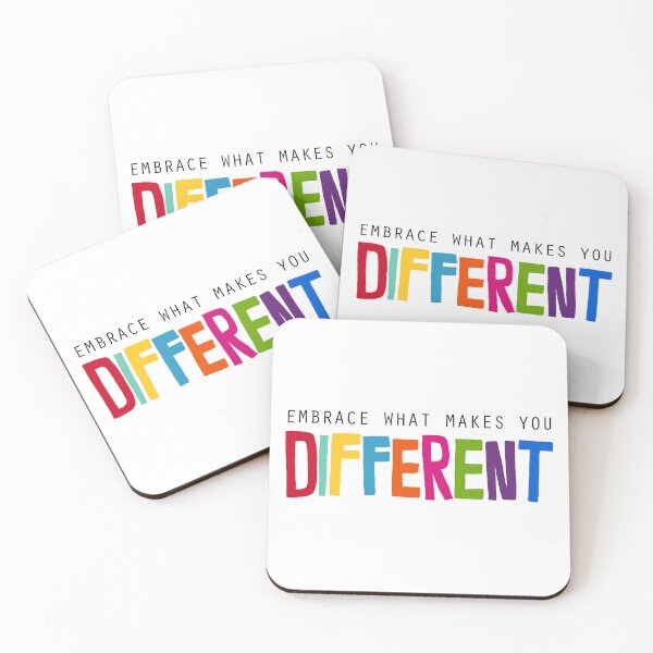 Item preview, EMBRACE WHAT MAKES YOU DIFFERENT designed and sold by theartof1313.