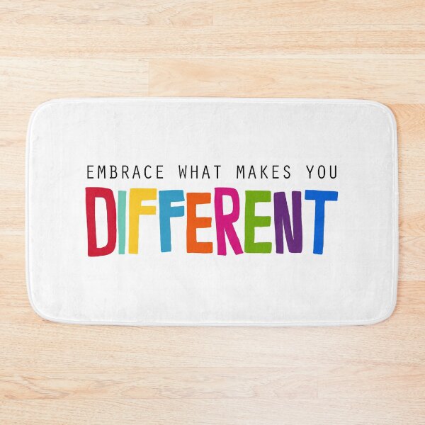 Item preview, EMBRACE WHAT MAKES YOU DIFFERENT designed and sold by theartof1313.