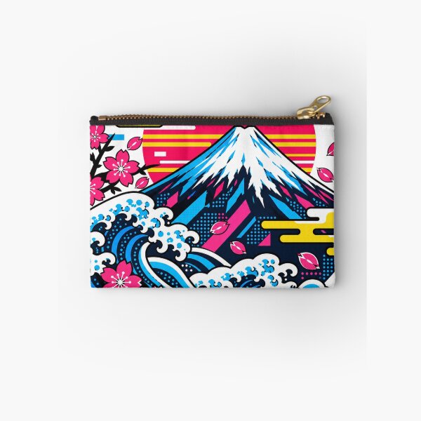 Item preview, Mount Fuji & Japanese Waves – Modern Japanese Pop Art designed and sold by KASUMINK.