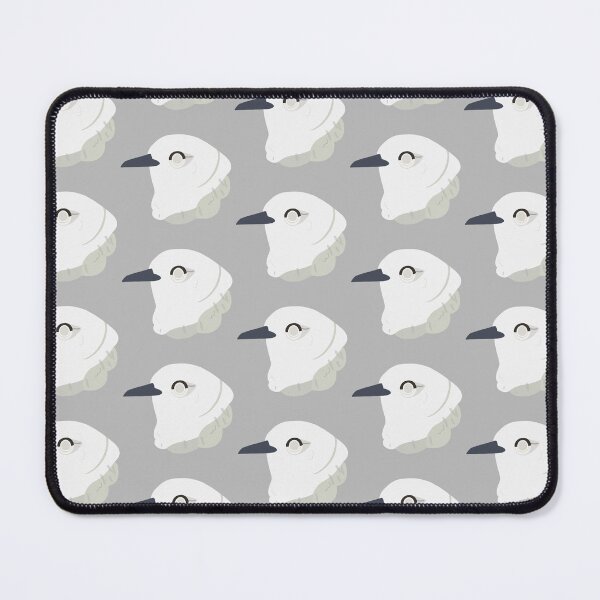 Item preview, CBS Sticker - Leucistic Grey Warbler designed and sold by ClumsyPillbug.