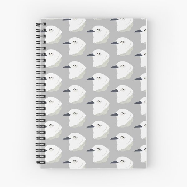 Item preview, CBS Sticker - Leucistic Grey Warbler  designed and sold by ClumsyPillbug.