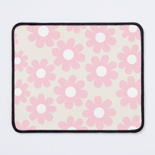 Item preview, Baby Pink Retro Daisy Floral Pattern designed and sold by GemsAnatomy.