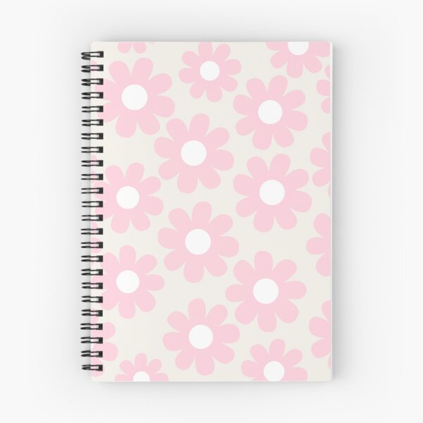 Item preview, Baby Pink Retro Daisy Floral Pattern designed and sold by GemsAnatomy.