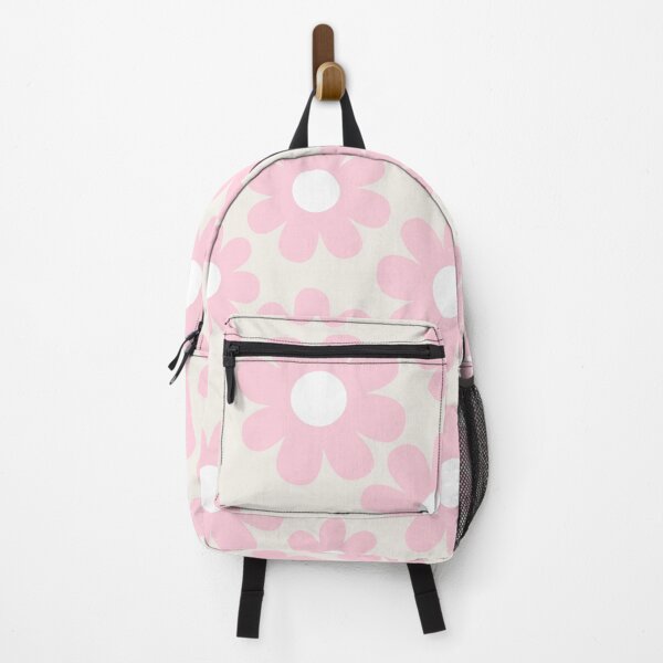 Item preview, Baby Pink Retro Daisy Floral Pattern designed and sold by GemsAnatomy.