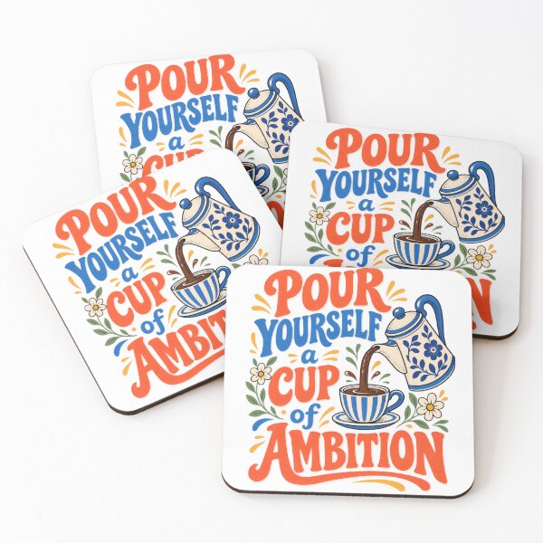Item preview, Coffee Lover Moka Pot Pour Yourself A Cup of Ambition T-Shirt – Funny Coffee Gift, Moka Pot Graphic designed and sold by Trendably.