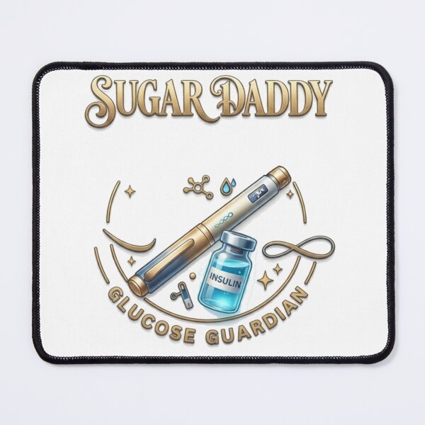 Item preview, Sugar Daddy  Funny Insulin Pen Design designed and sold by BoldConcept43.