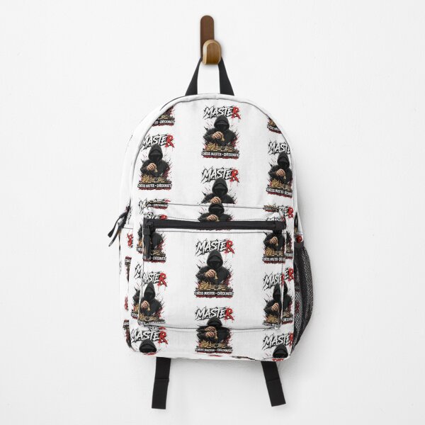 Item preview, MASTER Chess Master Hooded Checkmate Strategist Graffiti Chess designed and sold by VYBE DARK Studio.