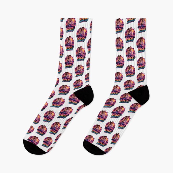 Item preview, Retro Sunset City Design Inspired by 80s Miami Vibes designed and sold by Dahlak-Clothing.
