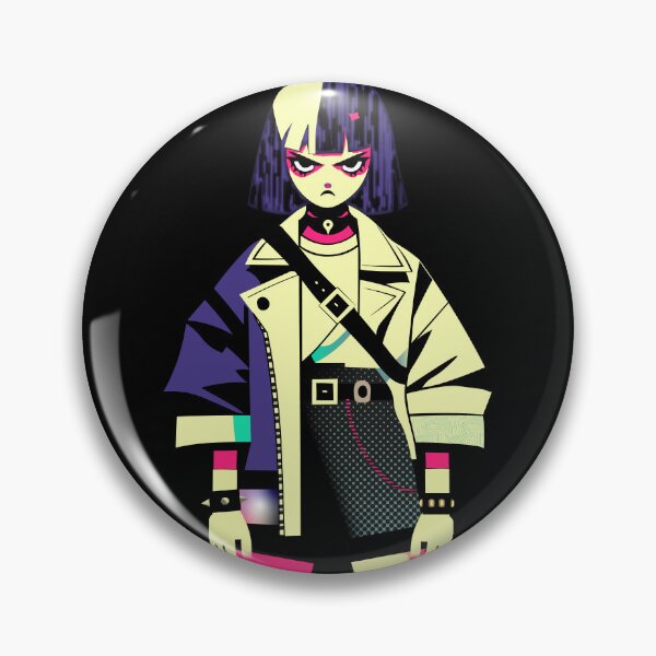 Item preview, Cyberpunk Y2K Anime Girl Streetwear designed and sold by Portalius.