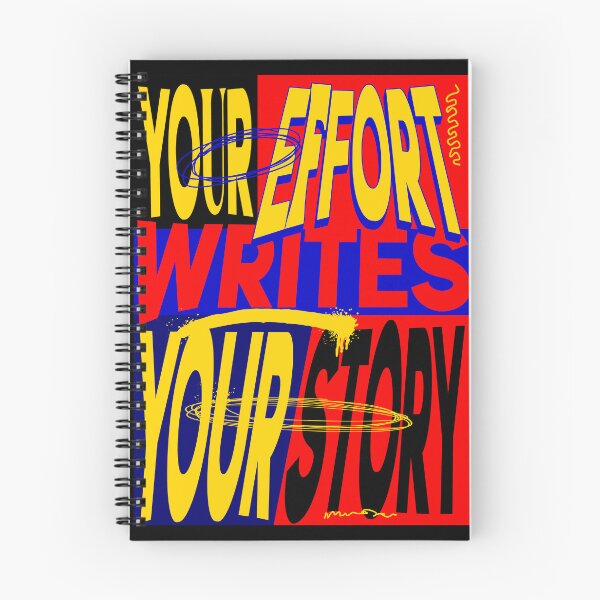 Item preview, Your Effort Writes Your Story T-Shirt, Bold Pop Art Motivational Tee, Colorful Typography Graphic Shirt, Inspirational Gift designed and sold by vec4u.