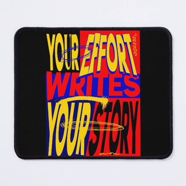 Item preview, Your Effort Writes Your Story T-Shirt, Bold Pop Art Motivational Tee, Colorful Typography Graphic Shirt, Inspirational Gift designed and sold by vec4u.