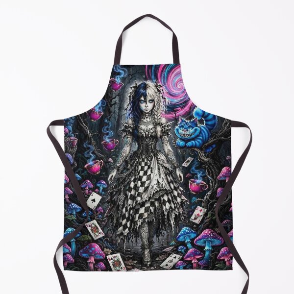 Item preview, Alchemical Wonderland Gothic Alice Neon Fantasy Art designed and sold by Designs by kp .