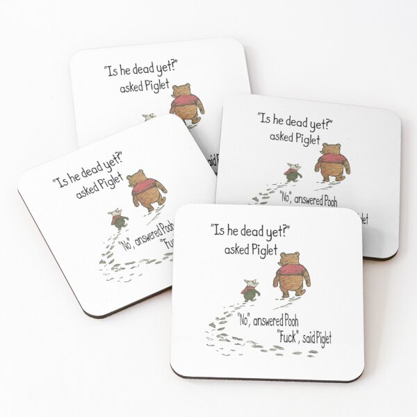 Item preview, Winnie The Pooh and Piglet - Is he dead   designed and sold by Ohowngien.