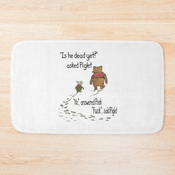 Item preview, Winnie The Pooh and Piglet - Is he dead   designed and sold by Ohowngien.