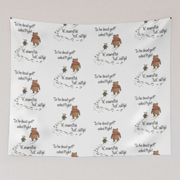 Item preview, Winnie The Pooh and Piglet - Is he dead   designed and sold by Ohowngien.