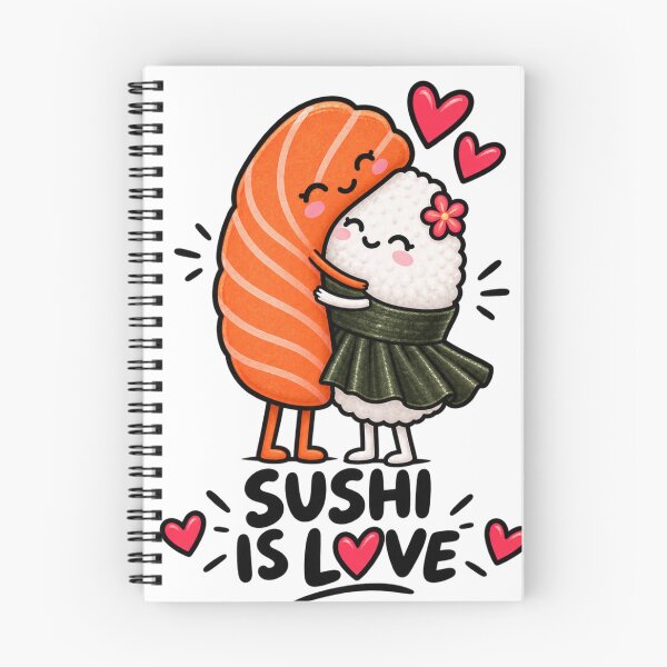 Item preview, Sushi is love – Cute sushi couple hugging | Funny sushi saying designed and sold by Legacy Apparel Co..