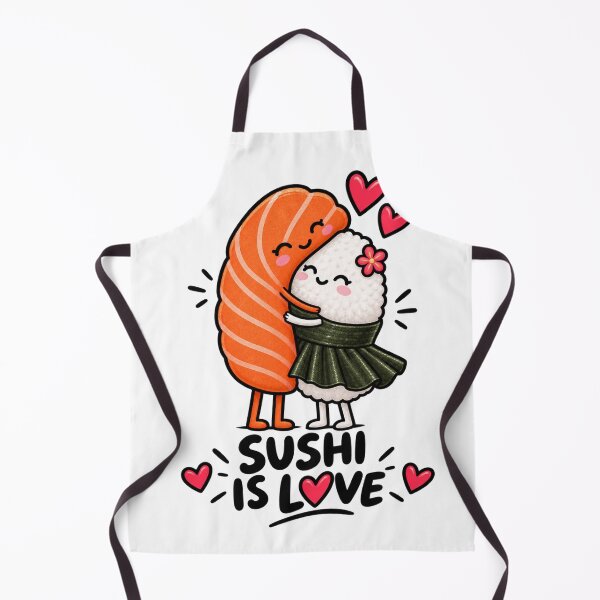 Item preview, Sushi is love – Cute sushi couple hugging | Funny sushi saying designed and sold by Legacy Apparel Co..