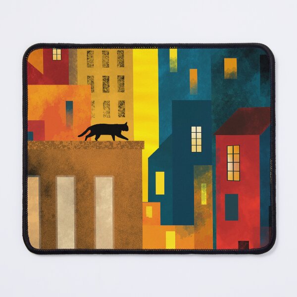 Item preview, Cat On Rooftop designed and sold by Andrew  Hitchen.