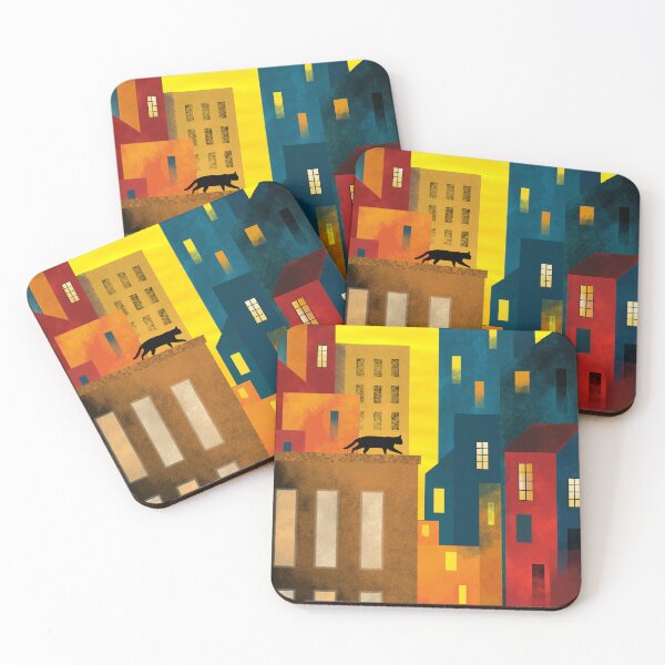 Item preview, Cat On Rooftop designed and sold by Andrew  Hitchen.