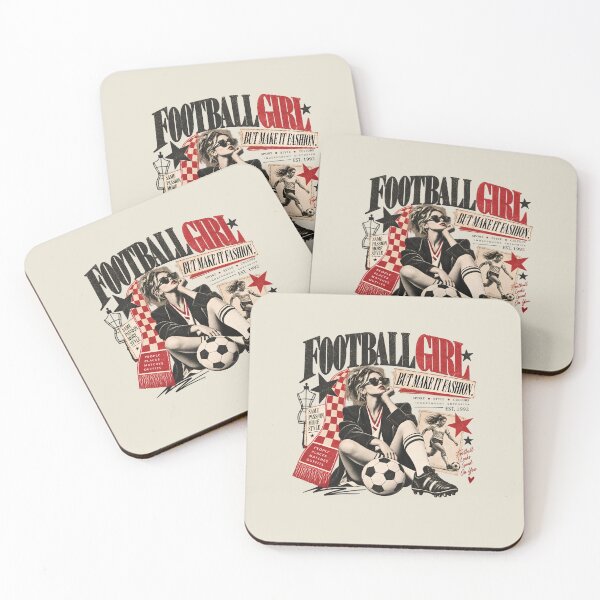 Artikelvorschau, Football Girl But Make It Fashion Vintage Soccer Fashion entworfen und verkauft von goldzilla.studio.