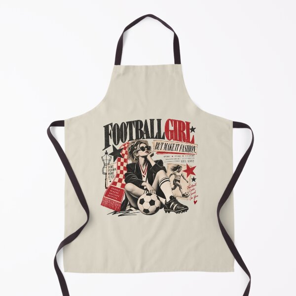 Item preview, Football Girl But Make It Fashion Vintage Soccer Fashion designed and sold by goldzilla.studio.