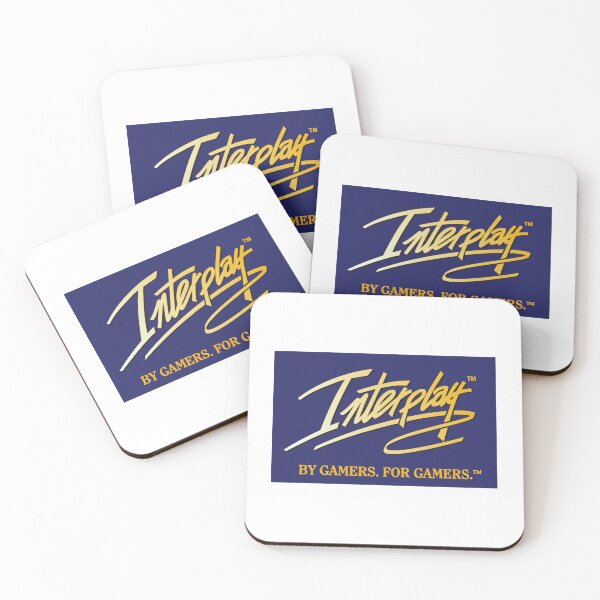 Item preview, Interplay Entertainment Logo on Blue Background designed and sold by Jeffclimbing.
