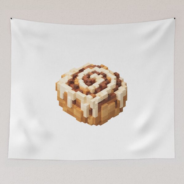 Item preview, Pixel cinnamon scroll designed and sold by MishaMMillard.