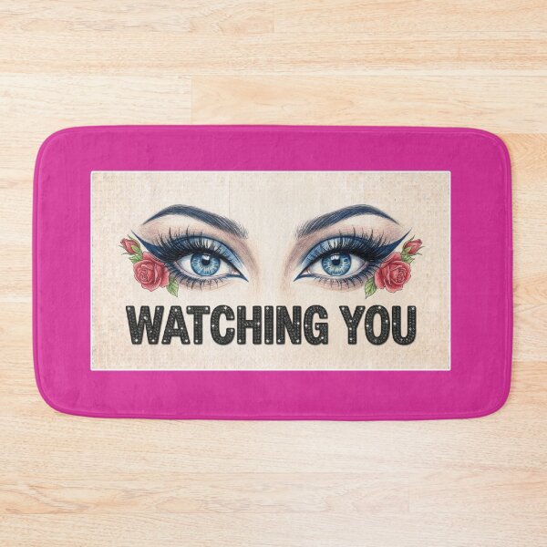 Item preview, Watching You Blue Eyes and Roses Vintage Tattoo Design designed and sold by MaRCAStro.
