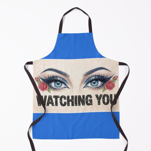 Item preview, Watching You Blue Eyes and Roses Vintage Tattoo Design designed and sold by MaRCAStro.