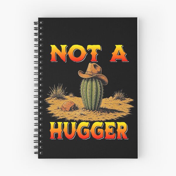 Item preview, Not A Hugger Sarcastic Cowboy Cactus designed and sold by TheEndDesign.