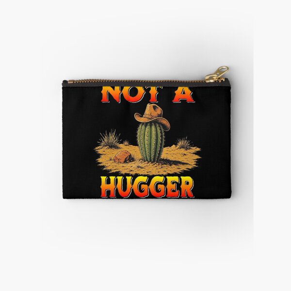 Item preview, Not A Hugger Sarcastic Cowboy Cactus designed and sold by TheEndDesign.
