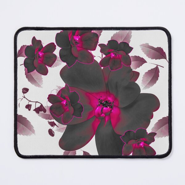 Item preview, Dark Rugosa Rose Flowers on Leaves designed and sold by Dahneray1.