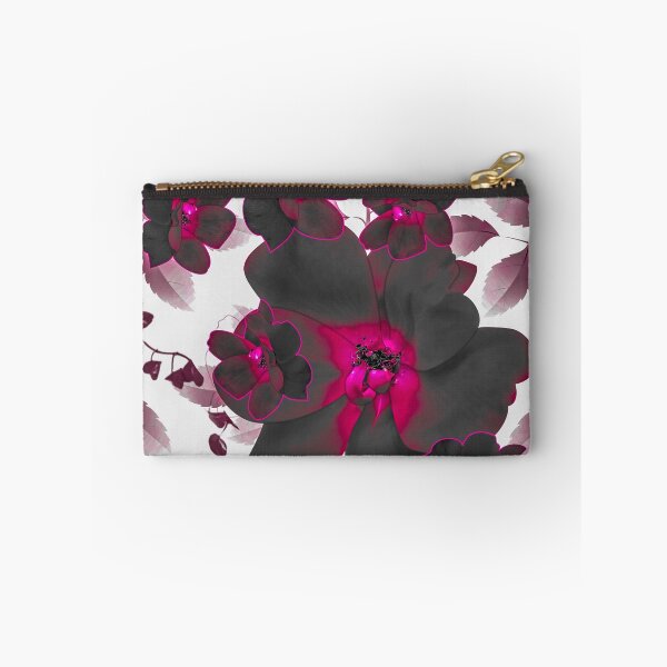 Item preview, Dark Rugosa Rose Flowers on Leaves designed and sold by Dahneray1.