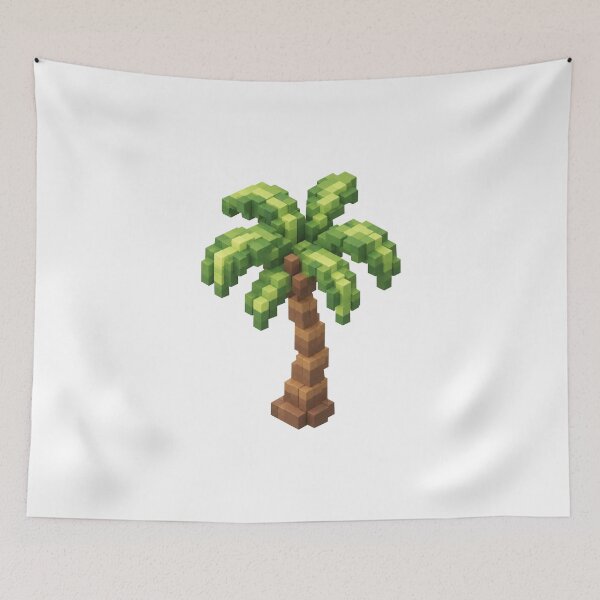 Item preview, Pixel palm tree designed and sold by MishaMMillard.