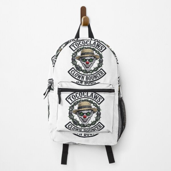Item preview, Clown Bouncer Killer Jester | Biker Patch Horror Graphic designed and sold by TOCOCLAWS.